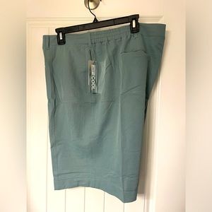 32 Degrees Women's Teal-Green Bermuda Shorts